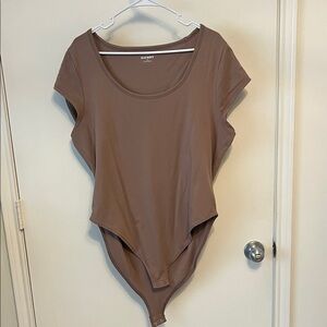 Old Navy Women's Tan Bodysuit